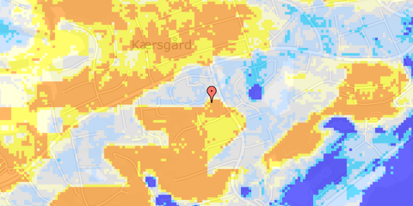 Ekstrem regn på Udgårdstoften 36