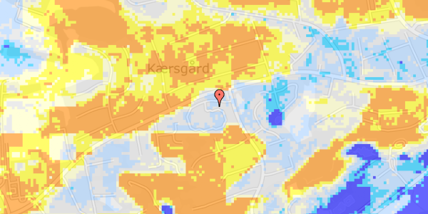 Ekstrem regn på Udgårdstoften 56