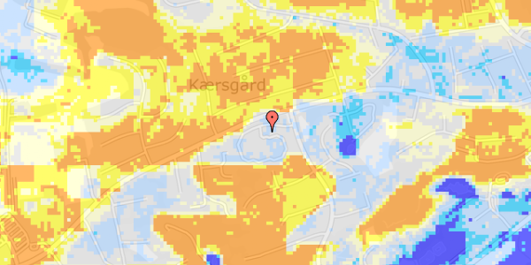 Ekstrem regn på Udgårdstoften 58