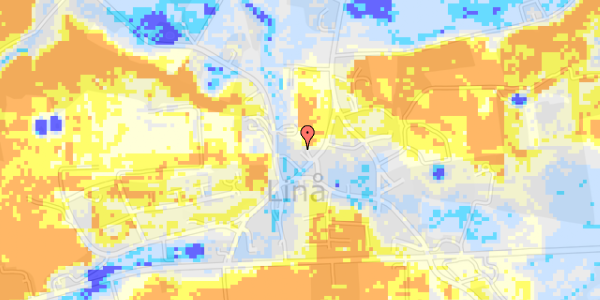 Ekstrem regn på Vangvedvejen 3E