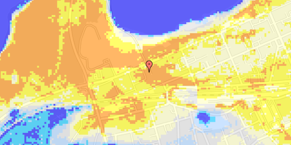 Ekstrem regn på Vestergade 131D