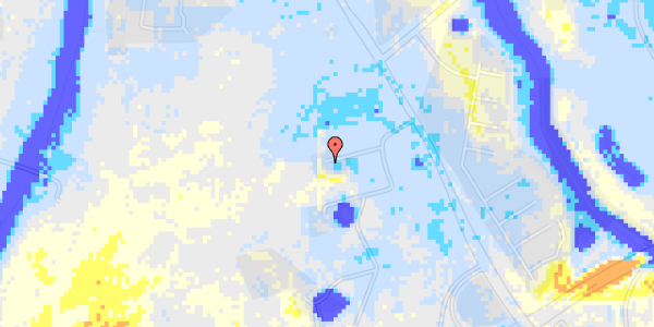 Ekstrem regn på Viborgvej 77