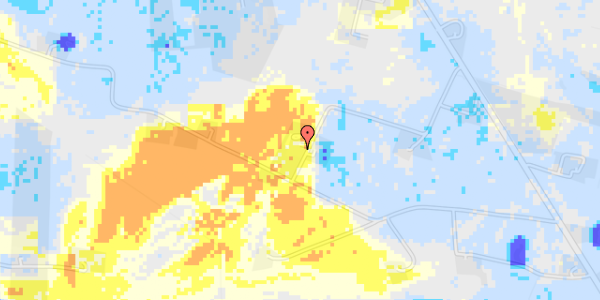 Ekstrem regn på Viborgvej 127