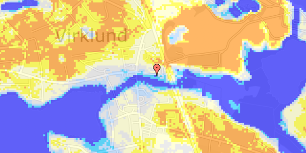 Ekstrem regn på Virklundvej 17D, st. 9