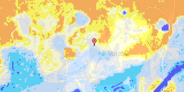 Ekstrem regn på Voldbygårdvej 16C