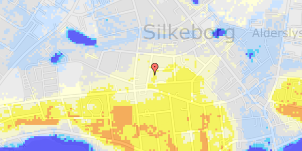 Ekstrem regn på Warmingsvej 2