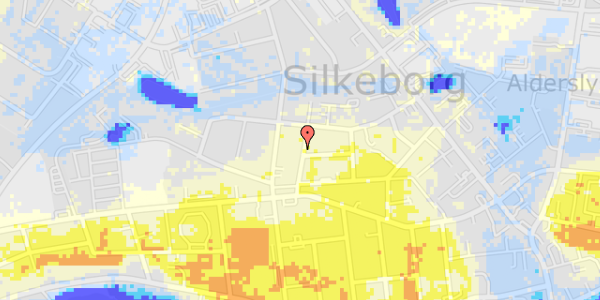 Ekstrem regn på Warmingsvej 13