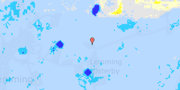 Ekstrem regn på Østerbyvej 33