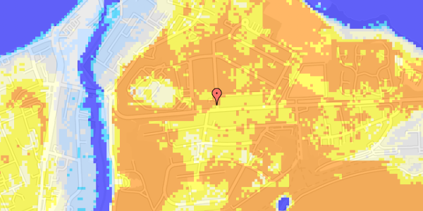 Ekstrem regn på Århusvej 21, st. 1