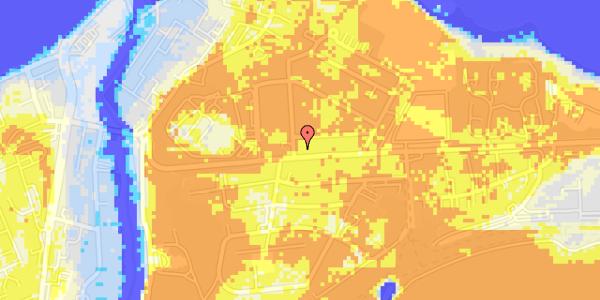 Ekstrem regn på Århusvej 23, st. 1