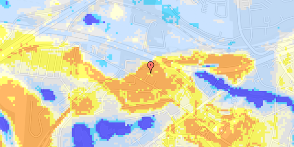 Ekstrem regn på Banetoften 3