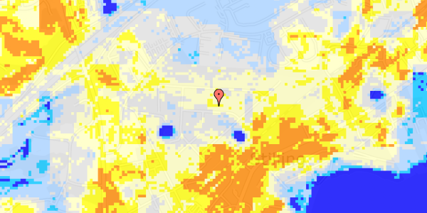 Ekstrem regn på Bellisvej 10