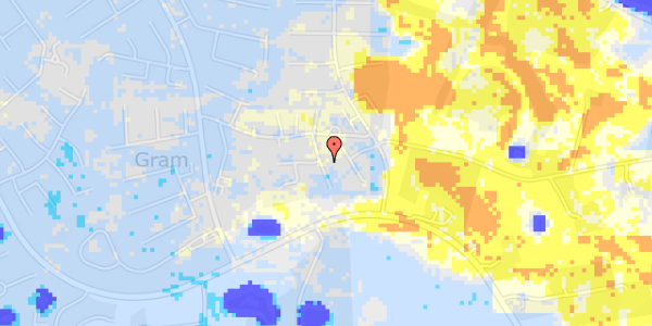 Ekstrem regn på Bragesvej 5