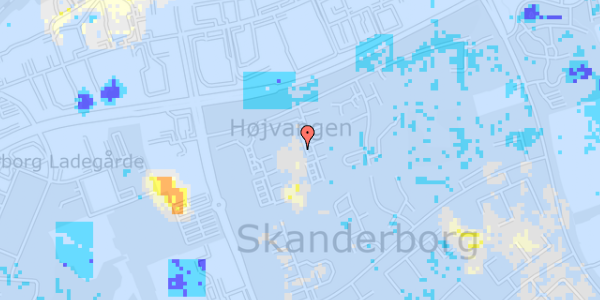 Ekstrem regn på Christen Kolds Vej 9, 1. 3