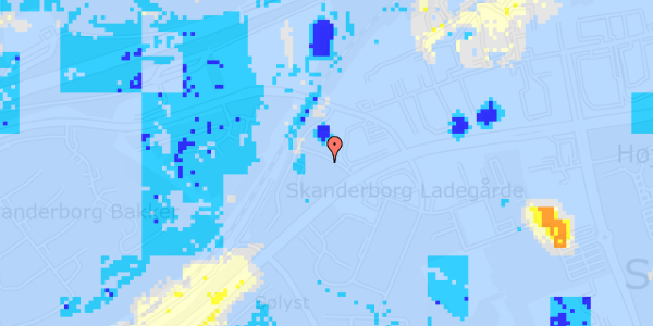 Ekstrem regn på Edelsborgvej 5