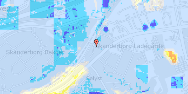 Ekstrem regn på Edelsborgvej 31