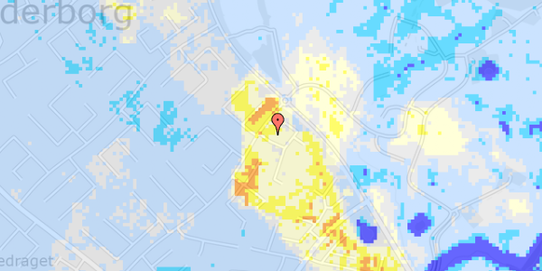 Ekstrem regn på Egernvej 1