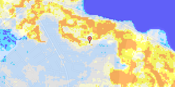 Ekstrem regn på Fenrisvej 25