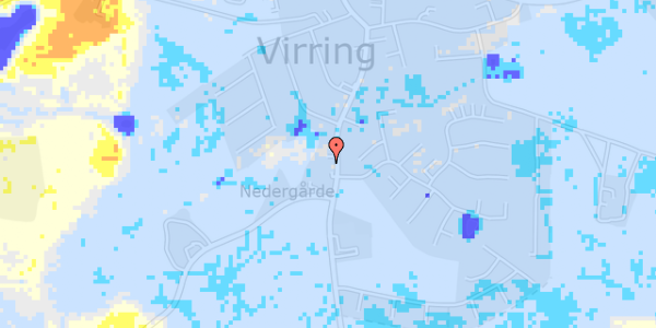 Ekstrem regn på Gadebakken 46F