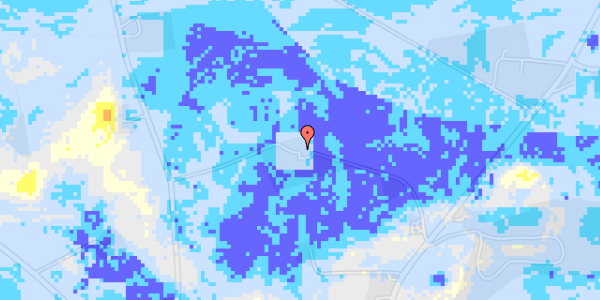 Ekstrem regn på Gammel Horsensvej 332