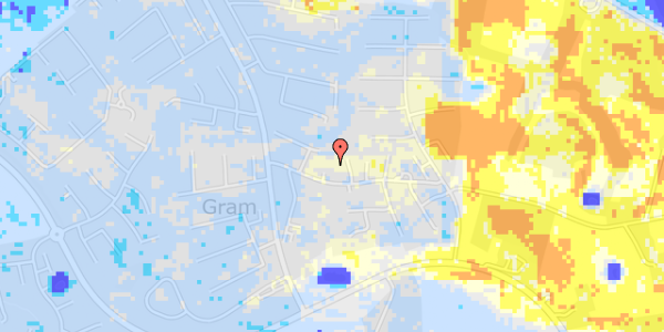 Ekstrem regn på Gl Virringvej 1B