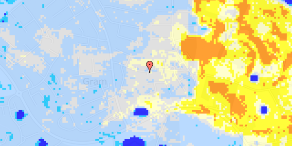 Ekstrem regn på Gl Virringvej 10