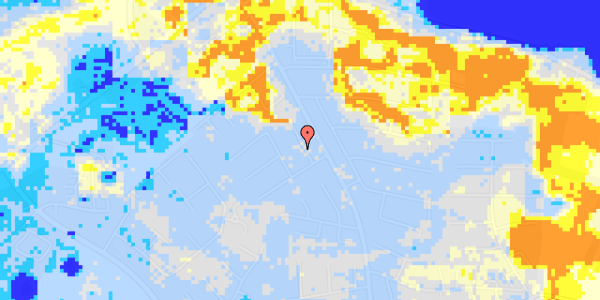 Ekstrem regn på Haraldsvej 20