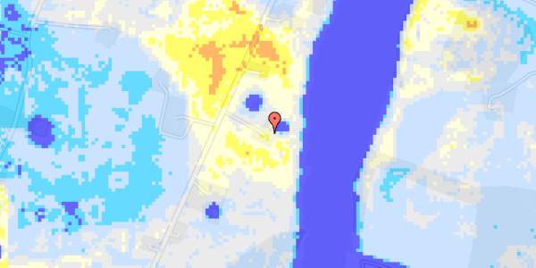 Ekstrem regn på Horsensvej 169