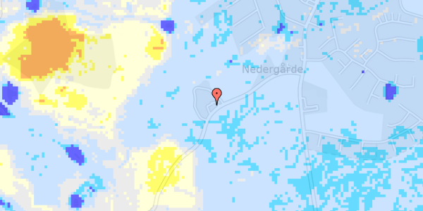 Ekstrem regn på Hvolbækvej 15A