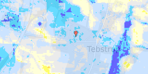 Ekstrem regn på Joh P Sørensens Vej 8