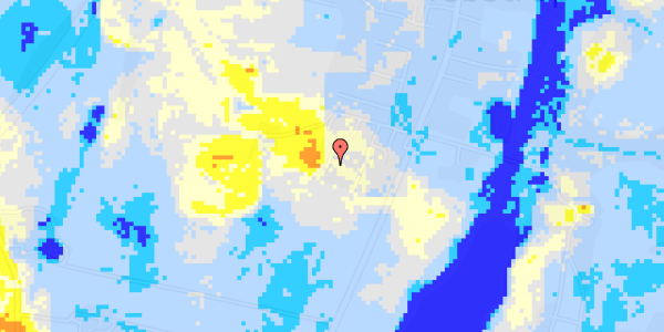 Ekstrem regn på Kirstinelundsvej 5