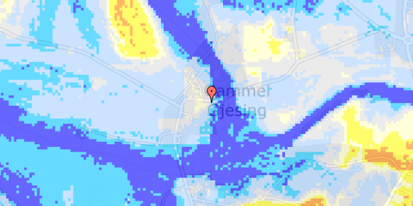 Ekstrem regn på Klinten 6