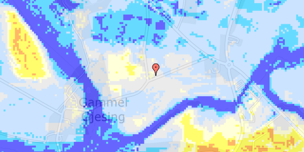 Ekstrem regn på Klinten 7