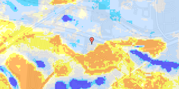 Ekstrem regn på Korsvejen 24