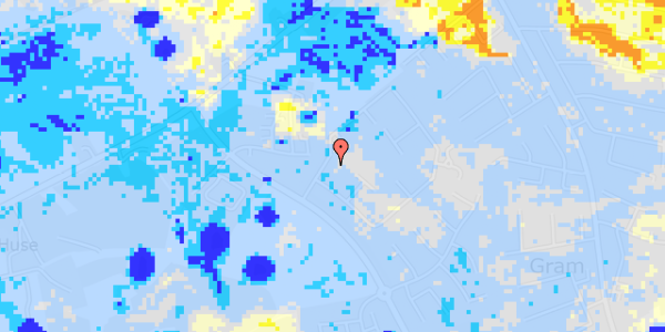 Ekstrem regn på Krakesvej 6