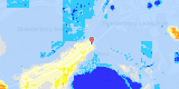 Ekstrem regn på Ladegårdsbakken 7