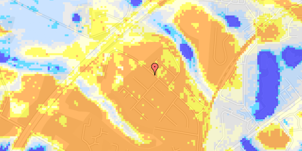 Ekstrem regn på Legårdsvej 35