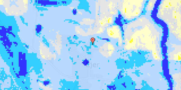 Ekstrem regn på Lille Tåningvej 19