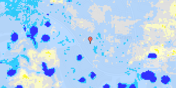 Ekstrem regn på Lodbrogsvej 53