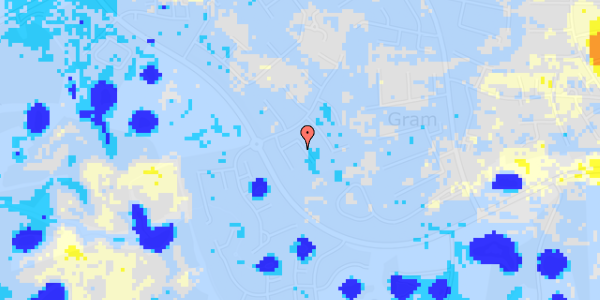 Ekstrem regn på Lodbrogsvej 67