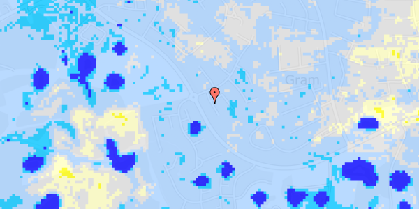 Ekstrem regn på Lodbrogsvej 79