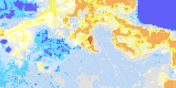 Ekstrem regn på Lokesvej 6