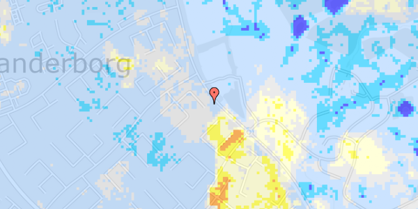 Ekstrem regn på Løvsangervej 13B