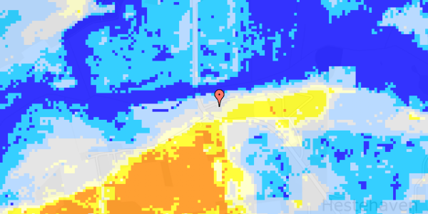 Ekstrem regn på Låsbyvej 28