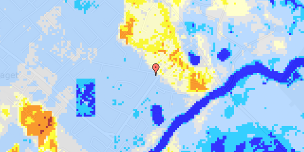 Ekstrem regn på Mårvej 1