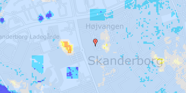 Ekstrem regn på N F S Grundtvigs Vej 17, st. 4