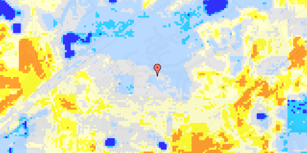 Ekstrem regn på Niels Bohrs Vej 20