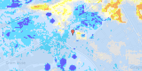 Ekstrem regn på Odinsvej 27, 1. 