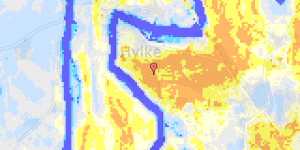 Ekstrem regn på Præstehaven 4