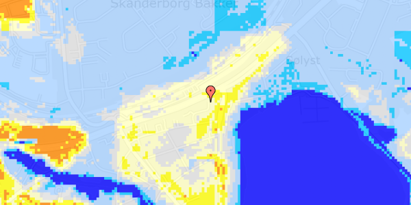 Ekstrem regn på Regnbuevænget 11